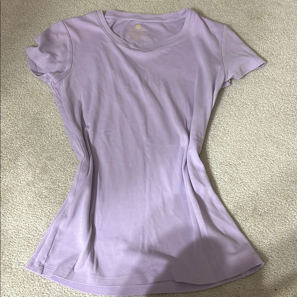 Banana Republic Lavender Short Sleeve Top